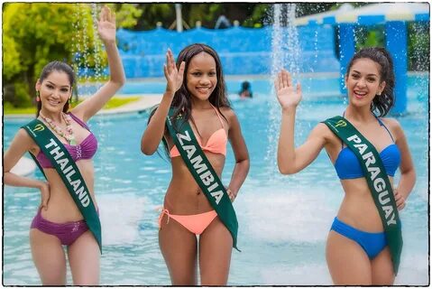 Miss Earth 2013 Contestants in Swimsuit