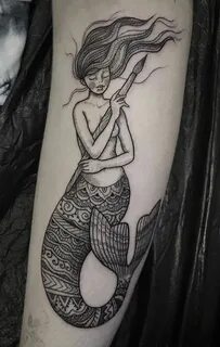 Susanne Konig mermaid tattoo Tattoo drawings, Mermaid tattoo
