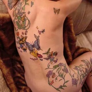 Elegant Vine Tattoos (15) Vine tattoos, Flower vine tattoos,