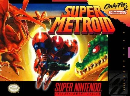 New Super Metroid Box Art Metroid, Super metroid, Super nint