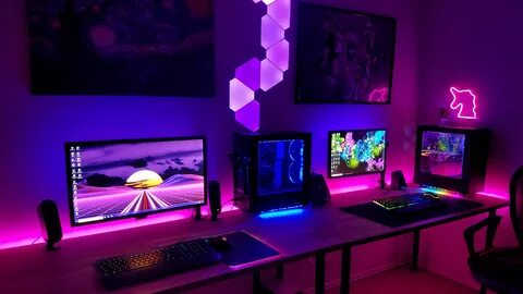 Corner Best Table Size For Pc Gaming Reddit with Wall Mounte