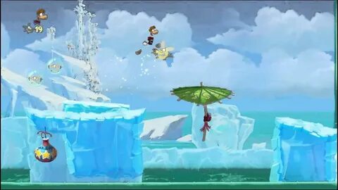 Rayman Origins Ice Stage Part 1 - YouTube