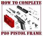 How to Complete a P80 Pistol Frame - AR-15 Lower Receivers