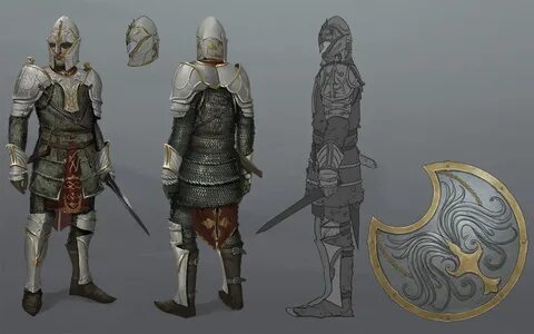 Mithril Armor Concept image - SKYBLIVION mod for Elder Scrol