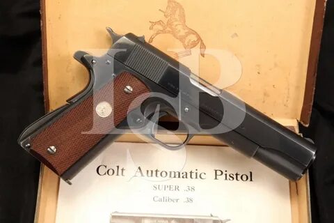 Colt Super .38 Automatic 1911 A1 1911-A1 Government Model Pi