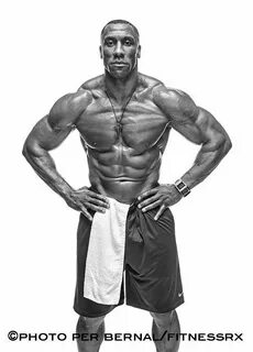 Shannon Sharpe at 45 years young :) Shot for Fitness Rx Best