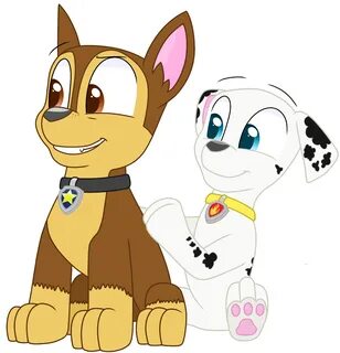 Marshall X Chase Paw Patrol PNG PNG Arts