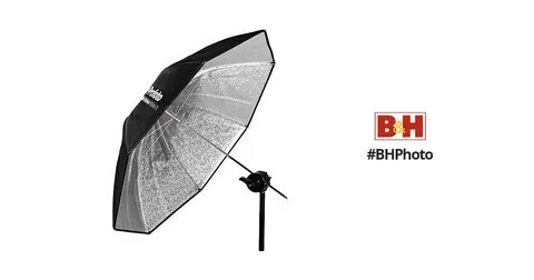 Profoto Shallow Silver Umbrella (Small, 33") 100972 B&H Phot