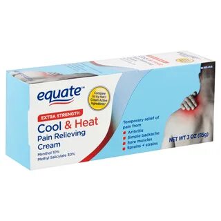 Equate Cool & Heat Pain Relieving Cream, 3 oz - Walmart Inve