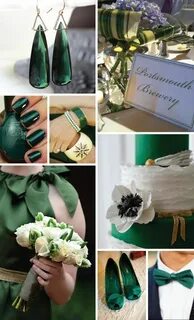 Emerald Isle: Wedding Inspiration for Pantone's Color of the