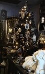 20 Black Christmas Tree With Gothic Style HomeMydesign