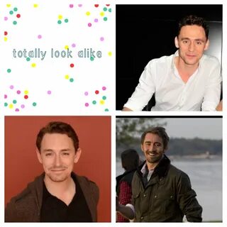 Totally look alike! Tom Hiddleston, Lee Pace and Jj Field At