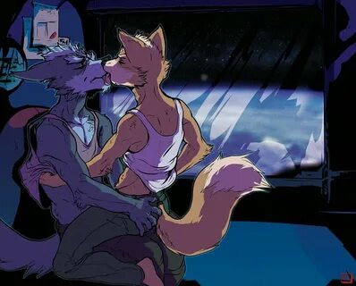 Wolf x Fox I ship it ❤ Furry Amino