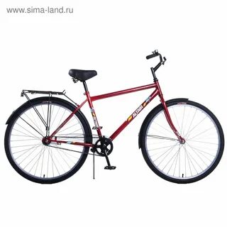 Велосипед 28" Altair City high 28, 2017, цвет бордовый, разм