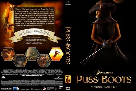 COVERS.BOX.SK ::: puss in boots (2011) - high quality DVD / 