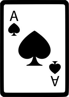 Ace Of Spades Card Poker Svg Png Icon Free Download (#561208
