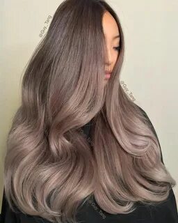 guy tang silver purple Ash hair color, Ash brown hair color,