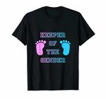 Gender Reveal Shirt Keeper of the gender Party Supplies - Sh