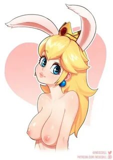 Princess Peach gone Rabbid Mario/Super Mario (neo coill) - S