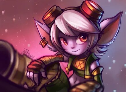 Tristana by TE4MOON League of legends, League, Anime charact