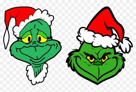 Movies, Personal Use, Grinch Faces1, - Grinch Clipart - Free