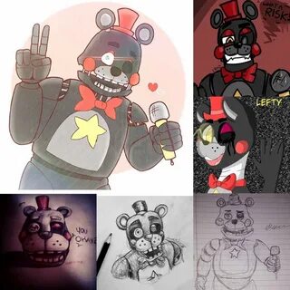 Lefty fanart! (All credit goes to the artists!! Art not mine
