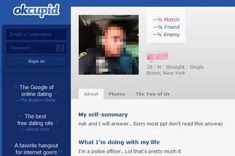 Cop blockers! NYPD bans uniformed selfies on dating sites