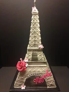 Eiffel Tower cake- one of my favorites Pasteles de paris, Pa