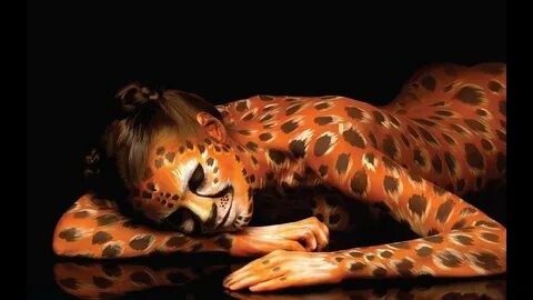 Человек леопард арт - 33 фото