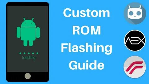 How to flash / install custom ROM /OS on android - YouTube
