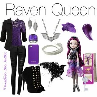 Raven Queen Queen outfit, Fandom outfits, Fashion