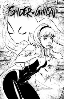 Spider Gwen Printable Coloring Pages - culpeper4thofjuly