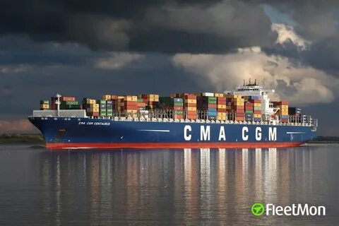 Судно CMA CGM CENTAURUS (Судно-контейнеровоз) IMO 9410777, M