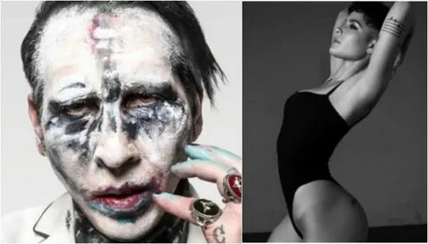 Halsey Marilyn Manson Tattoos / Halsey Tattoos All 40 Of Hal
