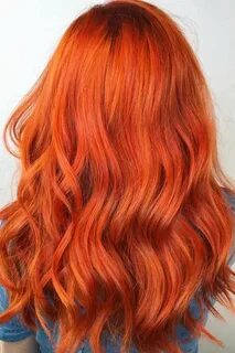 #Color Trendy Hair Color : Discover The Captivating Orange H