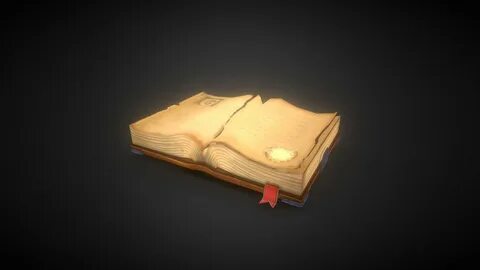 The spell-book - 3D model by mRiot (@malgorzatariot) c7347a6