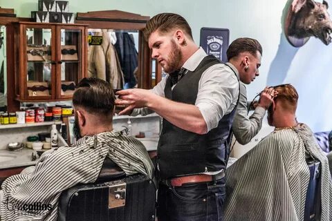Amsterdam Barber Shop - Haarbarbaar - Tim Collins Photograph