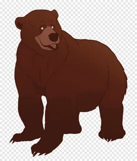 Koda Br Bear Рисунок, медведь, млекопитающее, животные png P