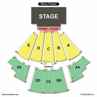 WaMu Theater Seating Chart Seating Charts & Tickets