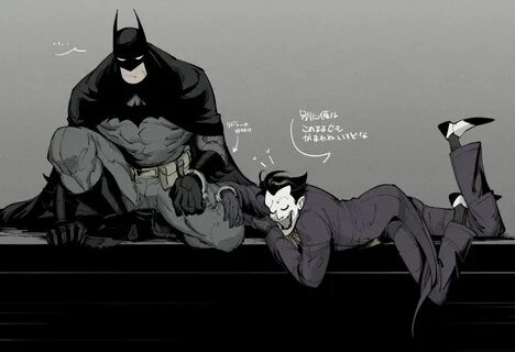 お に ん じ on Twitter: "バ ト ジ ョ 風 味. " Batman vs joker, Joker c