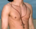 Gorgeous Rosary Tattoo On Chest - Segerios.com