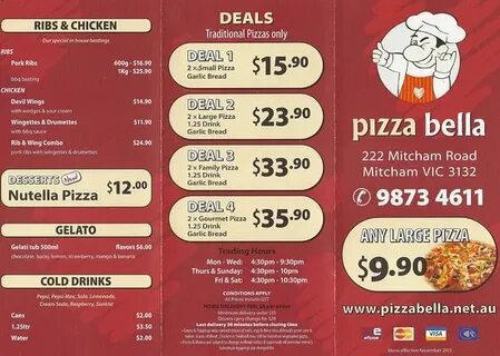 Delicious! - Review of Pizza Bella, Mitcham, Australia - Tri
