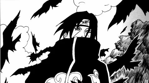 Itachi Black And White posted by Ryan Peltier