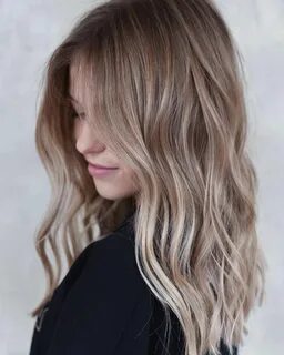 Light Chocolate Hair with Ash Blonde Highlights Brown hair w