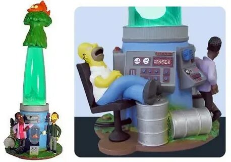 The Simpsons Power Plant Lava Lamp - Entertainment Earth