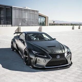 Lexus LC500 with Liberty Walk bodykit: carporn in 2021 Lexus