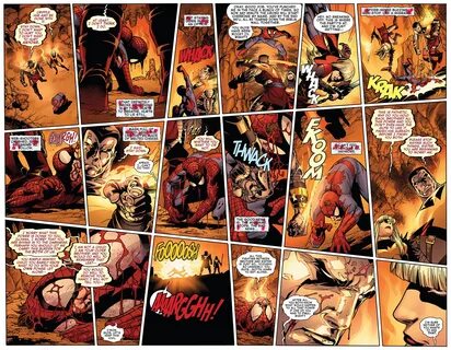 Spider-Man VS Phoenix Five Colossus And Magik - Comicnewbies