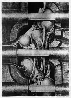 H.R Giger Barcelona 1ª exposición Barcelona Kronos Art Barce