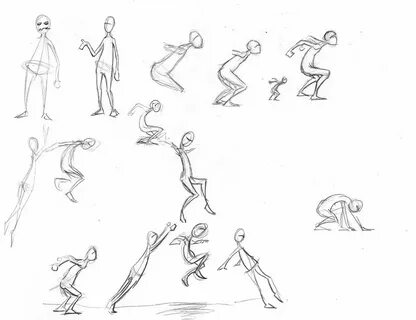Jumping Pose Reference Drawing - Cantar Wallpaper