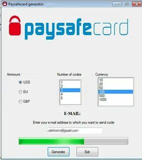 PaySafeCard Code Tool 2018 Download. Do you need PaySafeCard